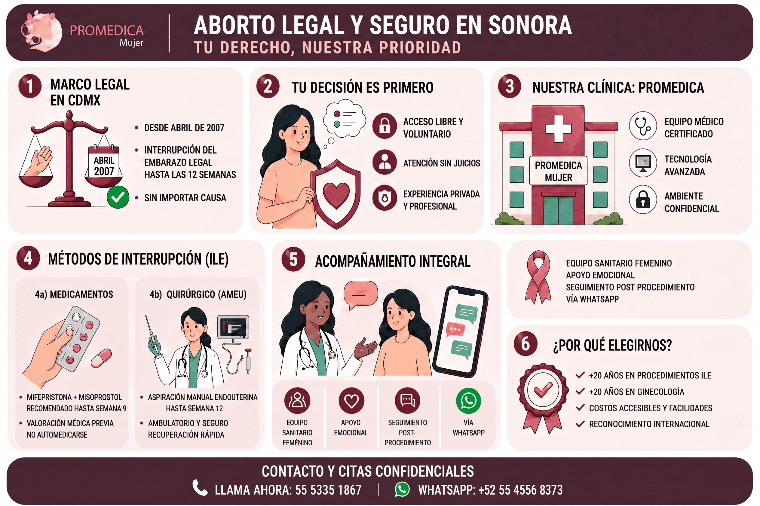 Aborto legal seguro en Sonora